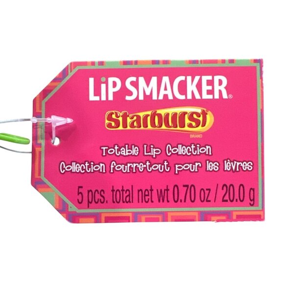Vintage Bonne Bell Lip Smacker Starburst Totable Lip Balm Collection 6pc+Pouch - Picture 6 of 8
